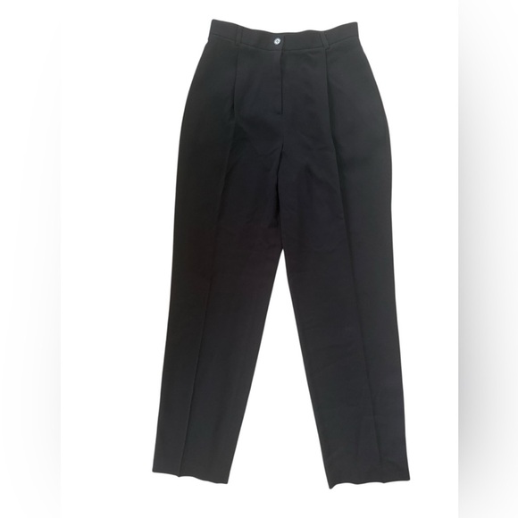 Yansi Fugel Black Straight-Leg Dress Pants – Size 4P Petite - Picture 2 of 4